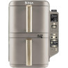 Ninja Double Stack XL avec thermosonde numérique, Air Fryer SL451EUSD | vertical à double tiroir avec 4 niveaux de cuisson, 2 gr
