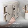 Ninja Double Stack XL avec thermosonde numérique, Air Fryer SL451EUSD | vertical à double tiroir avec 4 niveaux de cuisson, 2 gr