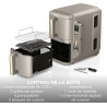 Ninja Double Stack XL avec thermosonde numérique, Air Fryer SL451EUSD | vertical à double tiroir avec 4 niveaux de cuisson, 2 gr