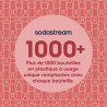 Sodastream Classic Lot de 2 Bouteilles Réutilisables 1L Sans BPA | Noires