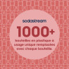 sodastream Classique Premium Bouteille Réutilisable 1L Sans BPA | Métal