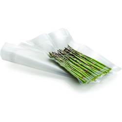 FoodSaver sacs de mise sous vide réutilisables, Sans BPA, 2 rouleaux de sacs (28 cm x 5,5 m), (FSR2802)