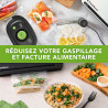FoodSaver sacs de mise sous vide réutilisables, Sans BPA, 2 rouleaux de sacs (28 cm x 5,5 m), (FSR2802)