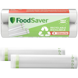 FoodSaver Rouleaux d’emballage sous vide | Sacs alimentaires recyclables et réutilisables | Conservent la fraîcheur de vos alime