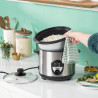 Tristar Cuiseur à riz, 1,5 L, riz pouvant accueillir jusqu'à 10 personnes sans le brûler, avec fonction maintien au chaud, 500 W