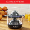 Moulinex - Presse agrume électrique Ultra Compact Double rotation 0.45 L | Machine à jus de fruits compacte - pour toute la fami