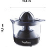 Moulinex - Presse agrume électrique Ultra Compact Double rotation 0.45 L | Machine à jus de fruits compacte - pour toute la fami