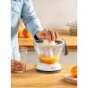 Moulinex - Presse Agrume Électrique Vitapress 0.6 L - Blanc | Machine jus de fruit avec double sens de rotation - Sélecteur de p