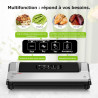 Bonsenkitchen Machine Sous Vide Alimentaire à Double Soudure, VS2100 | Appareil de Mise Sous Vide pour La Cuisson Sous Vide et L