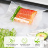 Bonsenkitchen Sacs Sous Vide Alimentaire, 100 Sacs, 28 x 40 cm | Pour Machines Sous Vide et Cuisson Sous Vide, Sans BPA, VB3214
