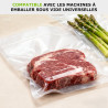 Bonsenkitchen Sacs Sous Vide Alimentaire, 100 Sacs, 28 x 40 cm | Pour Machines Sous Vide et Cuisson Sous Vide, Sans BPA, VB3214