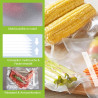 Bonsenkitchen Sacs Sous Vide 150 Sacs 15x25+20x30+28x40 cm，VB3215 | 50 Sacs par Taille，Sacs Sous Vide pour Aliments, pour Machin