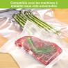 Bonsenkitchen Sacs Sous Vide 150 Sacs 15x25+20x30+28x40 cm，VB3215 | 50 Sacs par Taille，Sacs Sous Vide pour Aliments, pour Machin