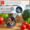 Moulinex - Mixeur plongeant Daily Chef 600W - Mixage rapide - Blanc | Mixage rapide avec 4 lames inox Powelix brevetées - Moteur