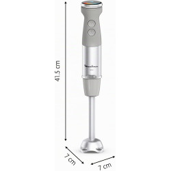 Moulinex - Quickchef+ Mixeur Plongeant avec Hachoir 500 ml - 1000 w | Mixeur doté de la technologie brevetée Powelix pour un mix