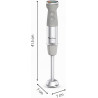 Moulinex - Quickchef+ Mixeur Plongeant avec Hachoir 500 ml - 1000 w | Mixeur doté de la technologie brevetée Powelix pour un mix