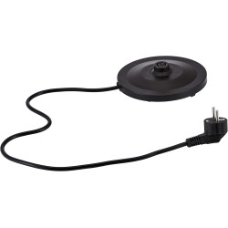 Amazon Basics Bouilloire électrique portable en acier inoxydable - 1.7 Litres, Argenté