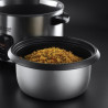 Russell Hobbs Cuiseur de Riz [Grande Capacité] Inox (1,8L, 10 portions, cuillère à riz & Dosette incl., Arrêt & Maintien au Chau