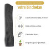 Binchotan Charbon Actif Eau - Baton de Charbon Bio Purificateur d'Eau Naturel x3 - Chaque Baton Filtre Environ 1.5 L - Charbon d