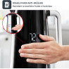 Tefal - Bouilloire Smart'n Light Noire - Écran digital - 1,7 L