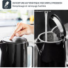 Tefal - Bouilloire Smart'n Light Noire - Écran digital - 1,7 L