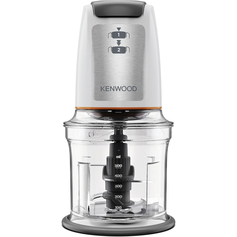 Kenwood CHP61.100WH, Mini Hachoir 500 W, Bol de 0,8 L, Blanc