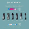Sodastream DUO Machine à Soda | 1 Bouteille + 1 Verre | Noire