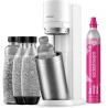 Sodastream DUO Machine à Soda | 2 Bouteilles + 2 Verre + Cylindre | Blanche