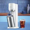 Sodastream DUO Machine à Soda | 2 Bouteilles + 2 Verre + Cylindre | Blanche
