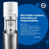 Sodastream DUO Machine à Soda | 2 Bouteilles + 2 Verre + Cylindre | Blanche