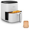 Moulinex - Easy Fry Pop air fryer - 10 programmes - 5 L - Gris | Friteuse sans huile mono tiroir pour 6 personnes - 10 programme