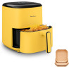 Moulinex - Easy Fry POP Air Fryer Jaune - 10 programmes - 5 L | Friteuse sans huile pour 6 personnes - 10 programmes de cuisson 