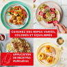 Moulinex - Easy Fry POP Air Fryer Jaune - 10 programmes - 5 L | Friteuse sans huile pour 6 personnes - 10 programmes de cuisson 