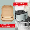 Moulinex - Easy Fry Pop air fryer - 10 programmes - 5 L - Eucalyptus | Friteuse sans huile mono tiroir pour 6 personnes - 10 pro