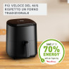 Moulinex - Easy Fry Max air fryer - 10 programmes - 5 L - Noir | Friteuse sans huile mono tiroir pour 6 personnes - 10 programme
