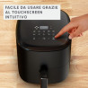 Moulinex - Easy Fry Max air fryer - 10 programmes - 5 L - Noir | Friteuse sans huile mono tiroir pour 6 personnes - 10 programme