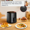Moulinex - Easy Fry Max air fryer - 10 programmes - 5 L - Noir | Friteuse sans huile mono tiroir pour 6 personnes - 10 programme