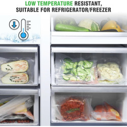 KitchenBoss Rouleau Sous Vide Alimentaire：Sac Sous Vide Alimentaire pour l'appareil de Mise Sous Vide, Film Sous Vide Alimentair