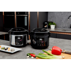 Yum Asia Kumo YumCarb Cuiseur à riz avec bol en céramique et logique floue avancée, (5,5 tasses, 1 litre), 5 fonctions de cuisso