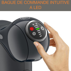 Krups - Nescafé Dolce Gusto Machine à café Genio S Plus - 15 bars - Gris | Cafetiere capsule multi-boissons - Espresso Boost int