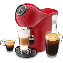 Krups - Nescafé Dolce Gusto Machine à café Genio S Plus - 15 bars - Rouge | Cafetiere capsule multi-boissons - Espresso Boost in