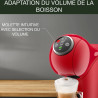 Krups - Nescafé Dolce Gusto Machine à café Genio S Plus - 15 bars - Rouge | Cafetiere capsule multi-boissons - Espresso Boost in