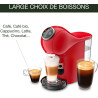 Krups - Nescafé Dolce Gusto Machine à café Genio S Plus - 15 bars - Rouge | Cafetiere capsule multi-boissons - Espresso Boost in