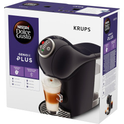 Krups - Nescafé Dolce Gusto Machine à café Genio S Plus - 15 bars - Rouge | Cafetiere capsule multi-boissons - Espresso Boost in