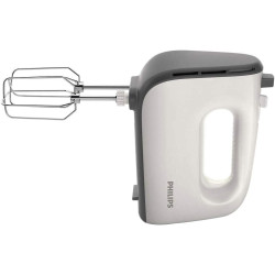 Philips Série 5000 Batteur Mixeur - Puissance 450 W, Fouets Coniques pour Pâte Aérée, 5 Vitesses + Turbo, Éjection Facile des Ac