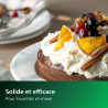Philips Série 5000 Batteur Mixeur - Puissance 450 W, Fouets Coniques pour Pâte Aérée, 5 Vitesses + Turbo, Éjection Facile des Ac