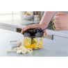 Tefal - Hachoir manuel 5 secondes - 900 ml - Lames en acier inoxydable | Coupe oignon et légumes avec système breveté - Lames in