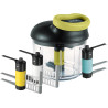 Tefal - Hachoir 5 Secondes Maxi Kit 900 ml - Émulsionne et pile la glace | Coupe légumes manuel à technologie brevetée - Hache -