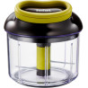 Tefal - Hachoir 5 Secondes Maxi Kit 900 ml - Émulsionne et pile la glace | Coupe légumes manuel à technologie brevetée - Hache -