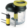 Tefal - Hachoir manuel 5 secondes 900 ml avec lames en acier inoxydable | Mixer - Hacher et préparer des purées onctueuses - Sys